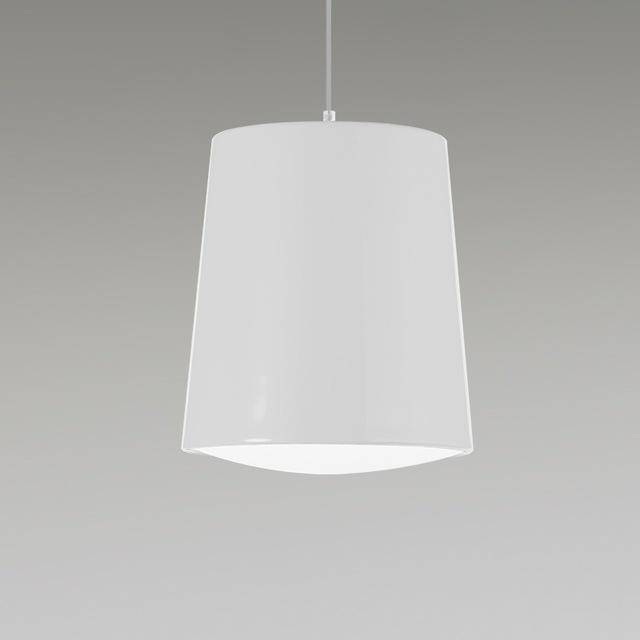 Suspension moderne LED cylindre en aluminium de couleur