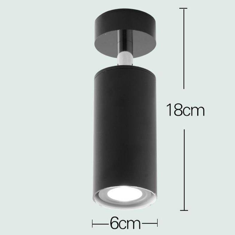 Spot cylindrique orientable à LED Exhibition