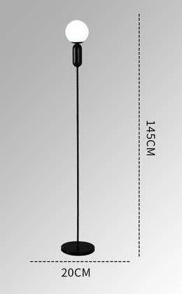Lampadaire moderne minimaliste de couleur Candy