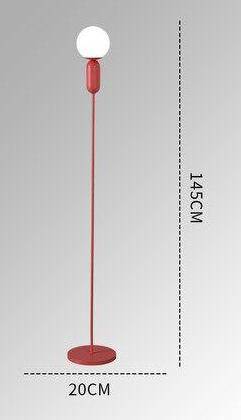 Lampadaire moderne minimaliste de couleur Candy