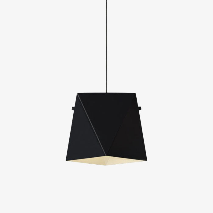 Suspension design LED avec abat-jour en métal coloré Alana