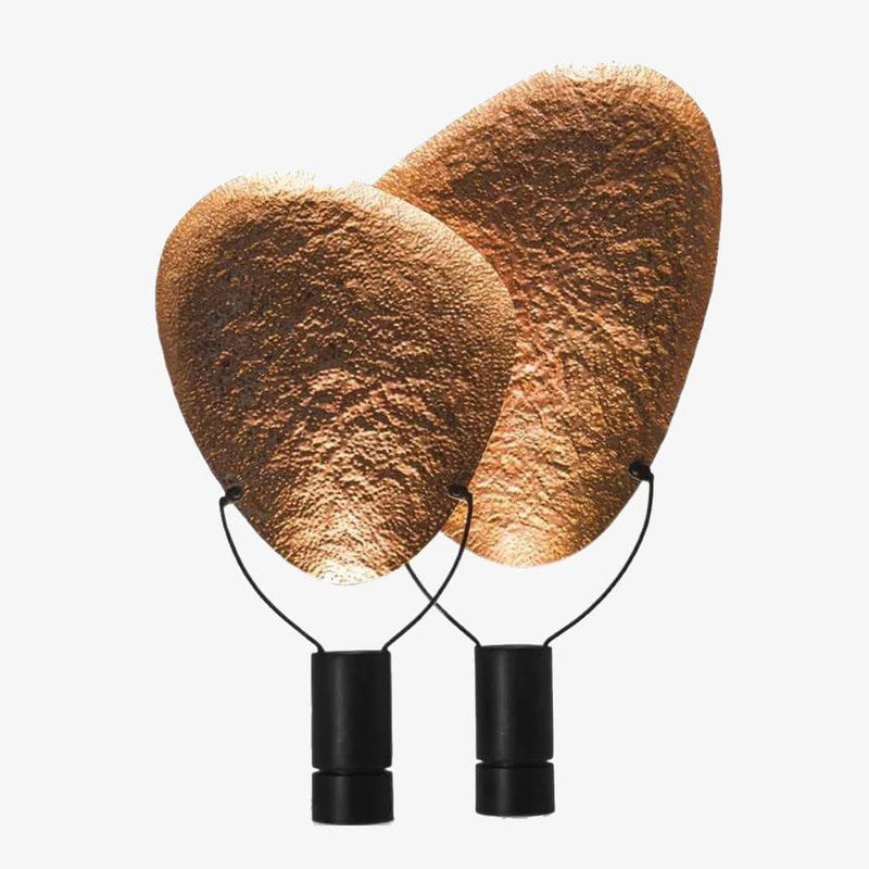 Suspension design LED avec tuiles en métal Creative