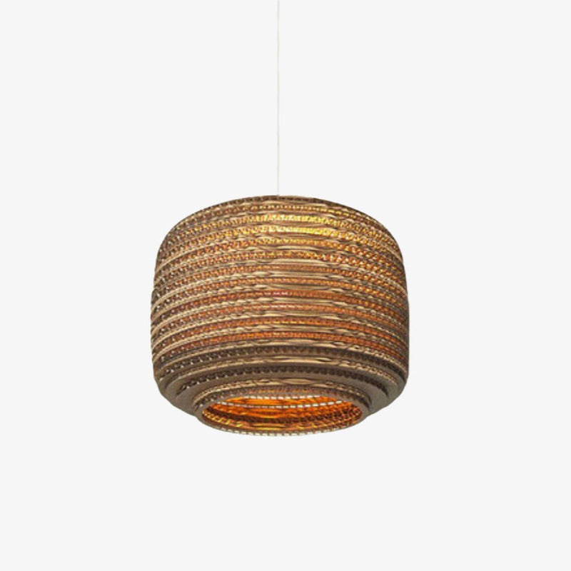 Suspension en papier carton (différentes formes)
