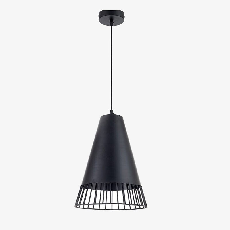 Suspension moderne et minimaliste avec abat-jour conique Megan