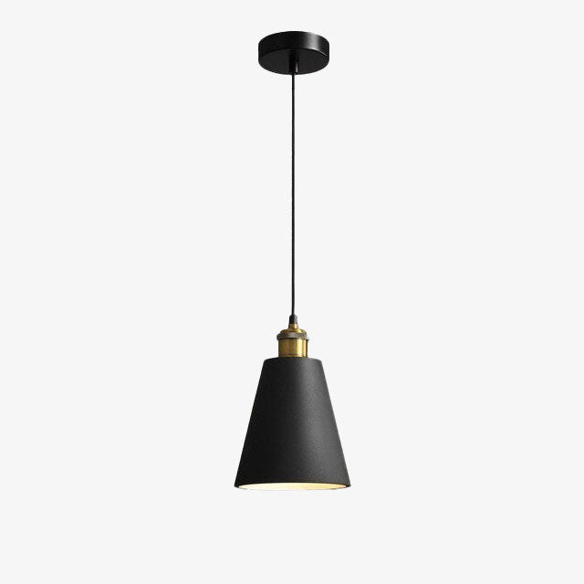 Suspension moderne LED en métal coloré Leesha