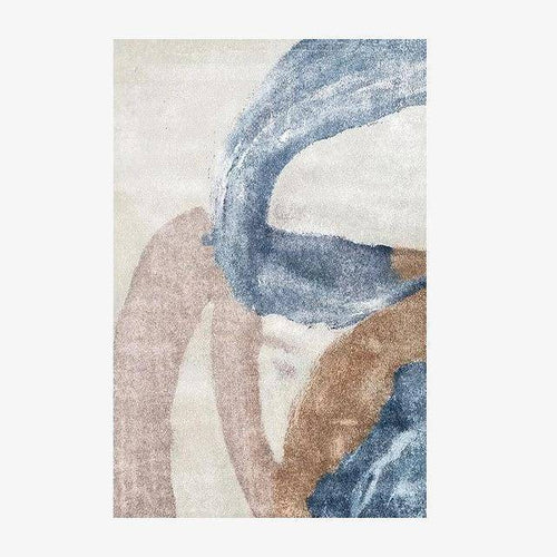 Tapis rectangle traces de pinceaux Rugs