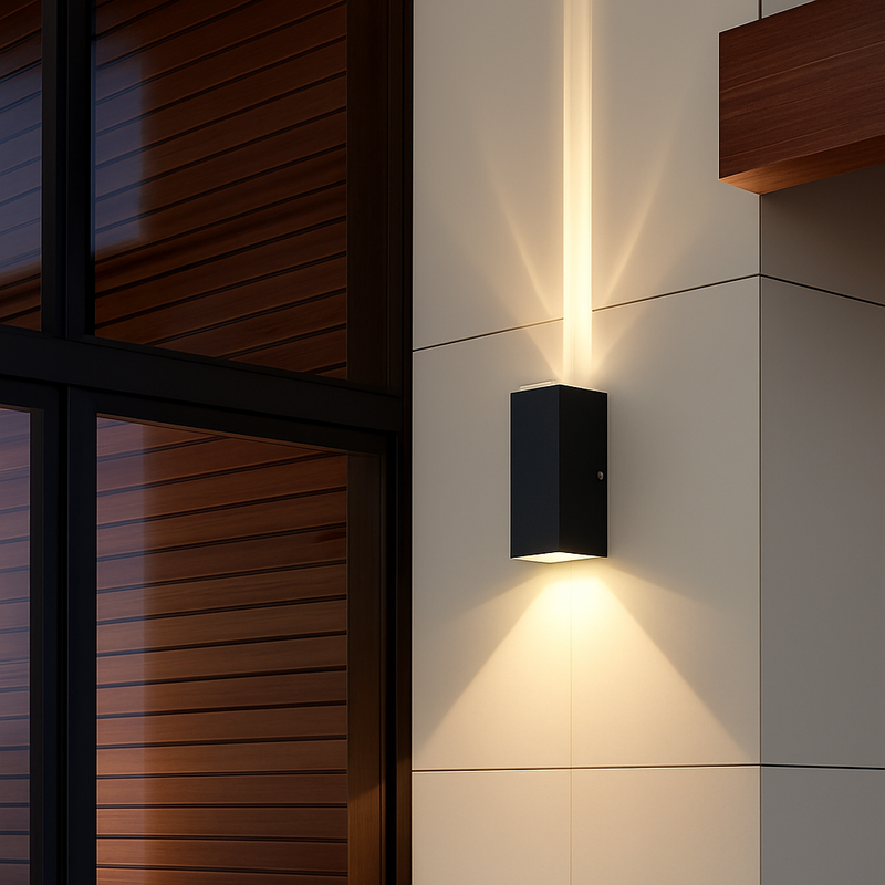 6W 10W 20W Outdoor LED Wall Lights Up and Down Narrow Beam COB Aluminium Wall Sconces Porch Light Garden Waterproof Spotlight