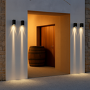 6W 10W 20W Outdoor LED Wall Lights Up and Down Narrow Beam COB Aluminium Wall Sconces Porch Light Garden Waterproof Spotlight