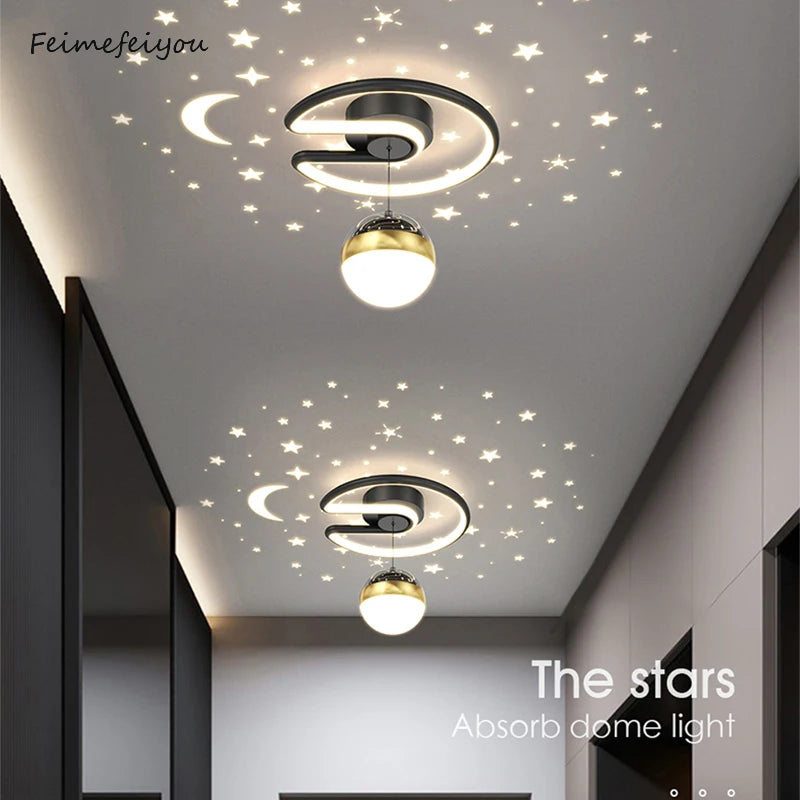 plafonnier moderne à leds pour décoration intérieure et extérieure - vue 3 sur 10