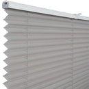 store plisse occultant easyfix sans percage pour fenetre