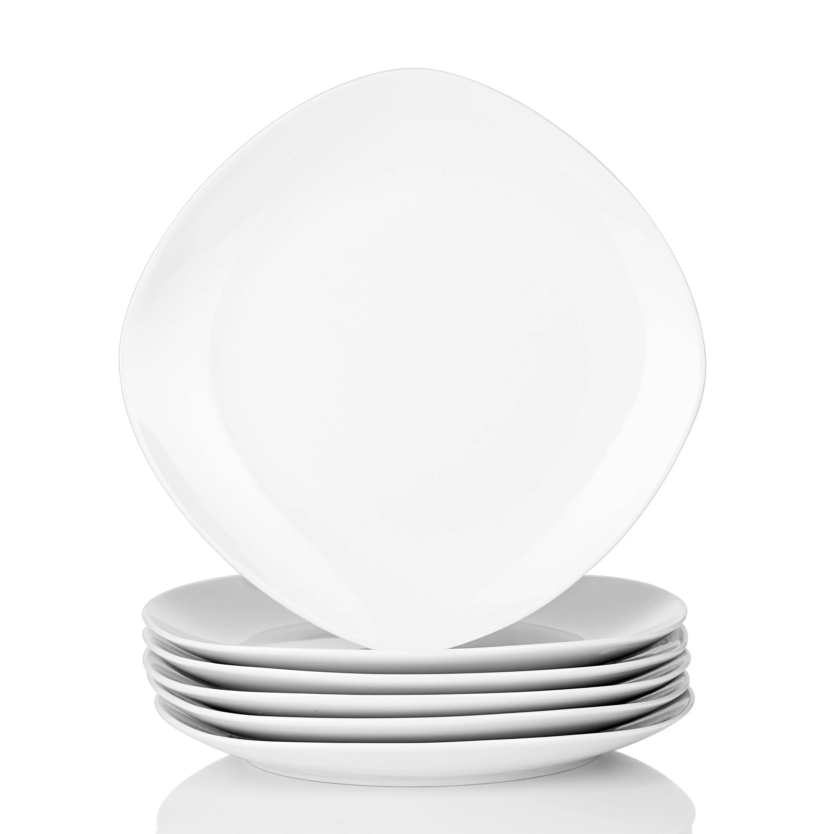 service assiettes ceramique malacasa elisa style minimaliste - vue 2 sur 6