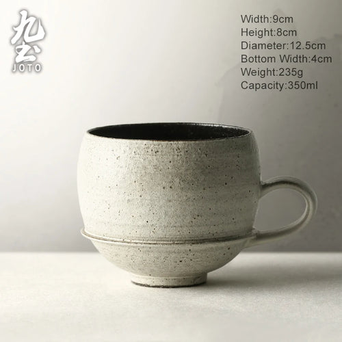 Mug céramique 330 ml style simple anse bureau