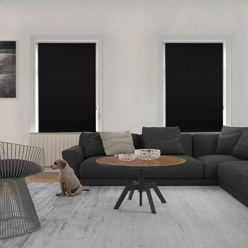 Store occultant thermique sans percage pour fenetre chambre