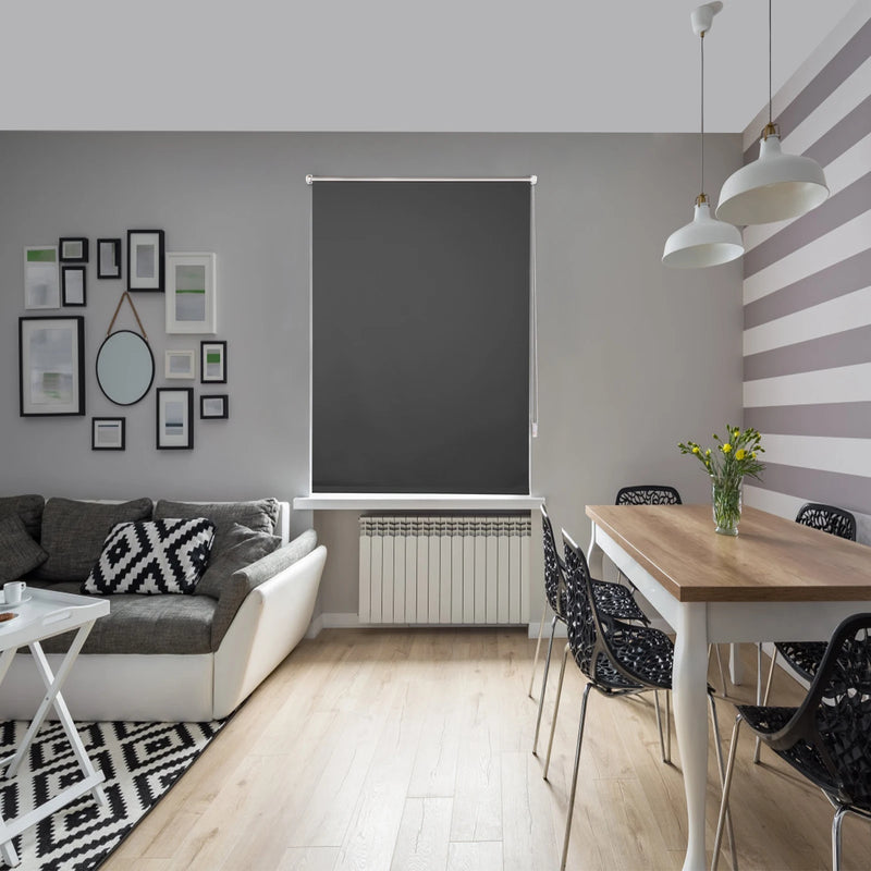 Store occultant thermique sans percage pour fenetre chambre