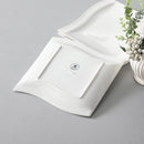 Service vaisselle céramique motif floral assiettes bols 24 pièces
