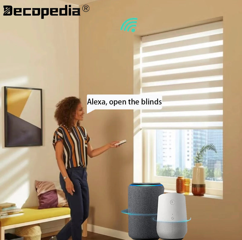 Store enrouleur jour nuit occultant sur mesure fenêtre