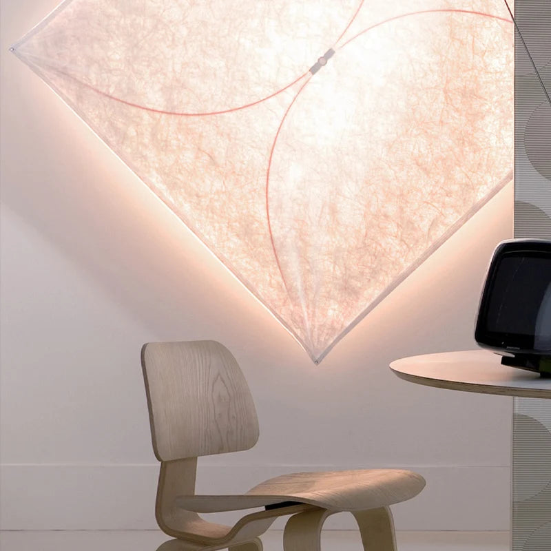 plafonnier design minimaliste pour décoration murale moderne