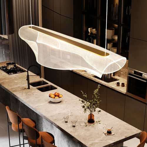 lustre led nordique moderne créatif pour restaurant et bureau - vue 4 sur 9