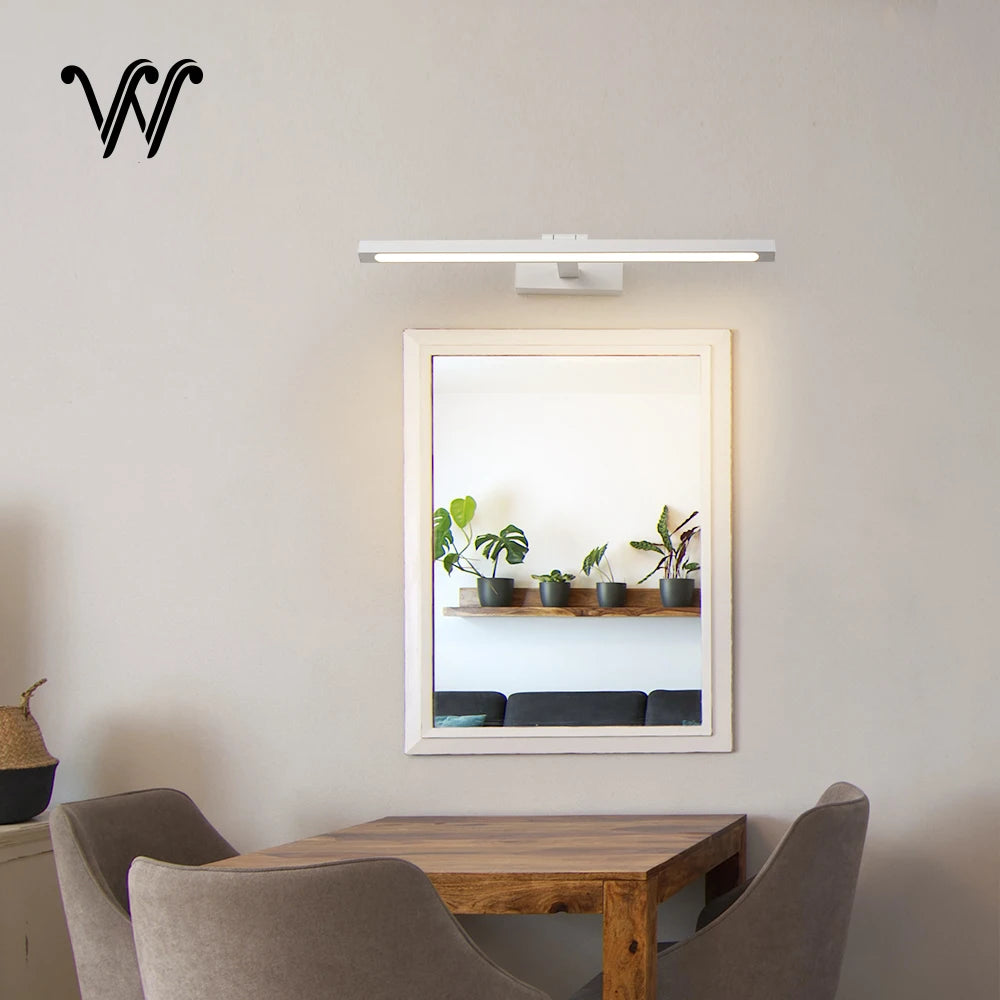 Applique murale LED moderne noir blanc or argent - vue 5 sur 11