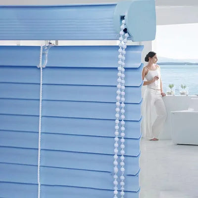 Store vénitien pvc imperméable lames s 25 chaine