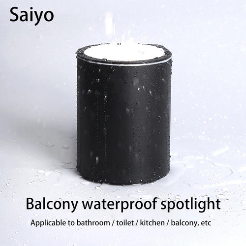 spot led 	monté en surface étanche avec tige de suspension