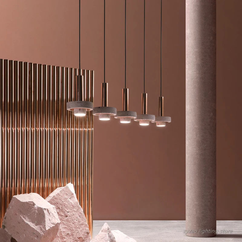 suspension design en pierre pour intérieur créatif et élégant - vue 3 sur 7
