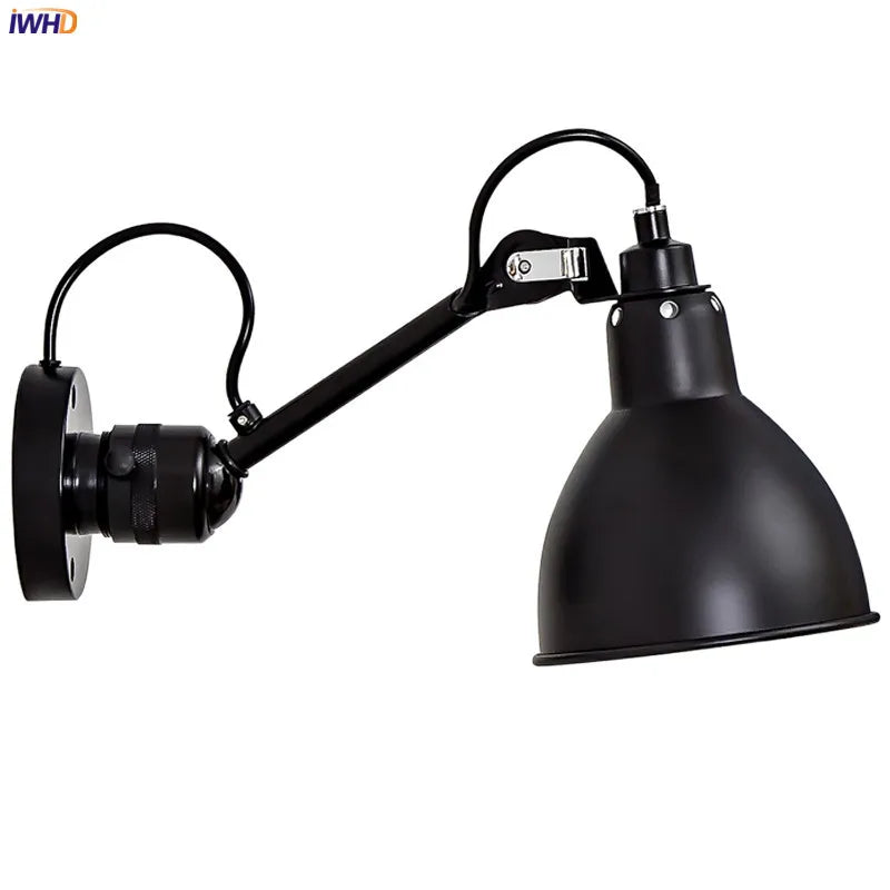 applique murale led nordique moderne ajustable iwhd wandlamp luminaria - vue 14 sur 14