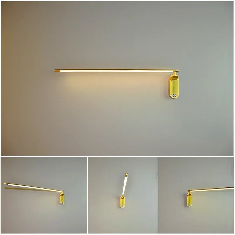 applique murale de luxe à bras rotatif et tactile - vue 5 sur 10