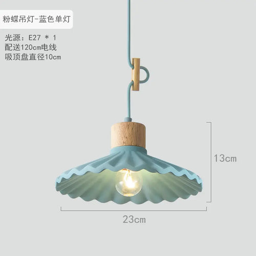 suspension simple moderne led en ciment nordique - vue 16 sur 16