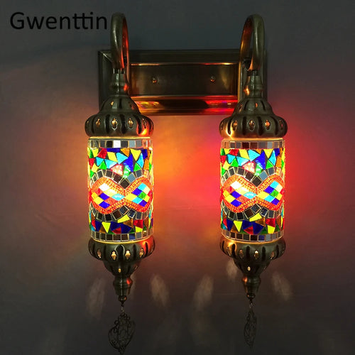 applique murale en mosaïque turque décorative vintage pour intérieur