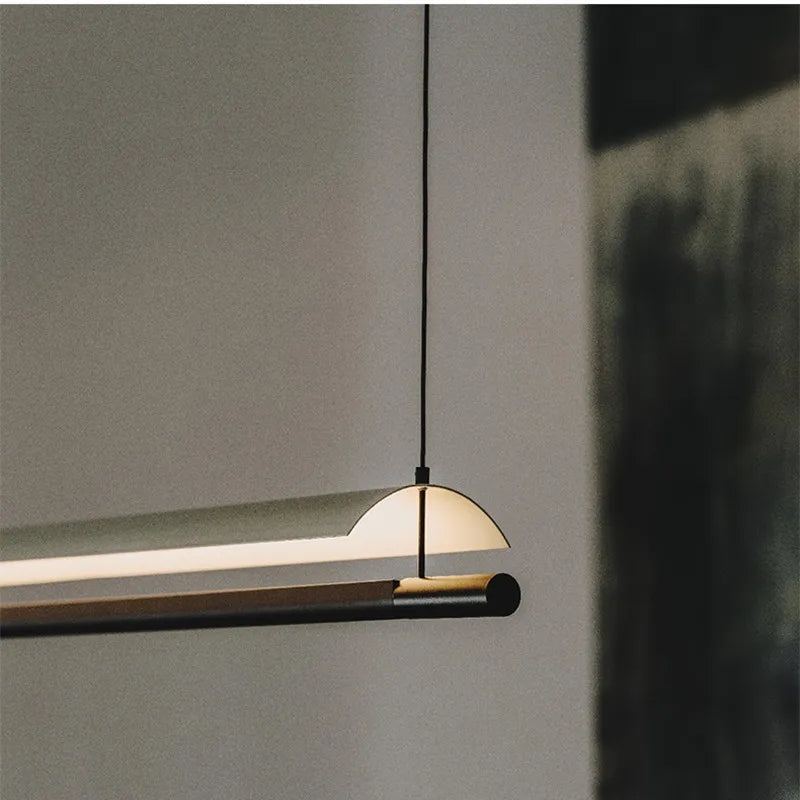 lustre minimaliste scandinave design pour éclairage intérieur - vue 7 sur 9