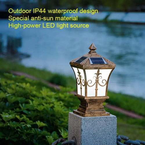 lampe solaire led décorative pour jardin et extérieur - vue 4 sur 17