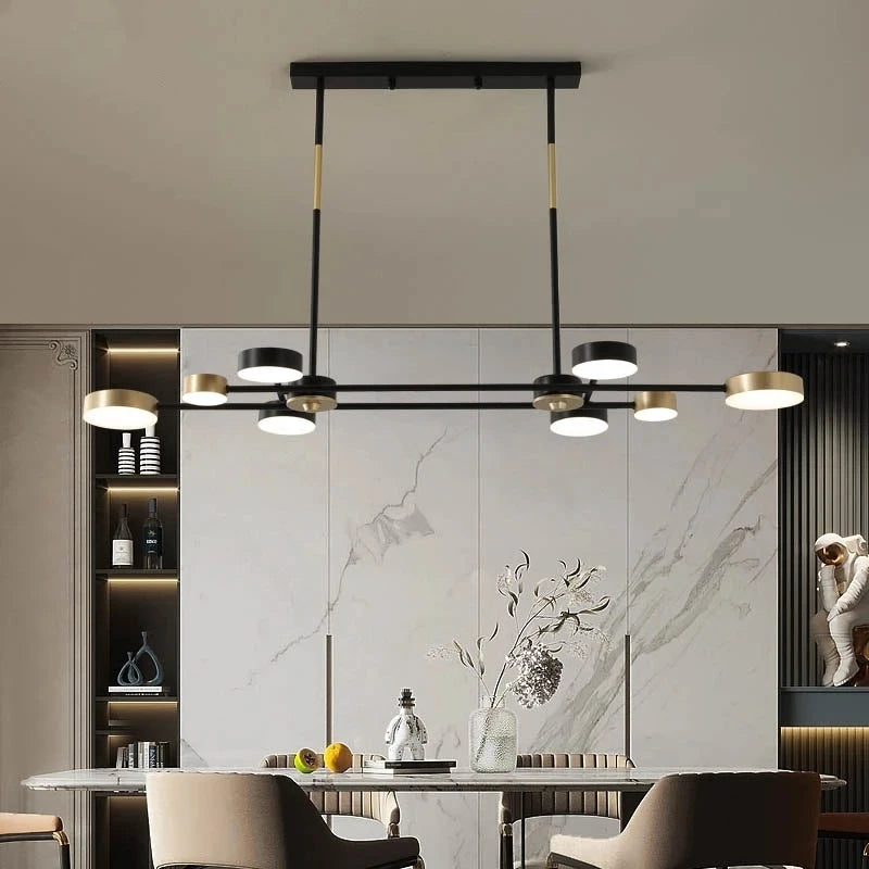 lustre led moderne nordique avec suspension décoratives