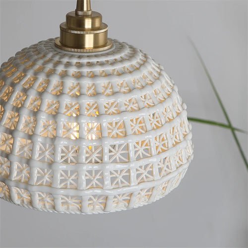 suspension modernes en céramique led pour décoration hoem - vue 5 sur 7