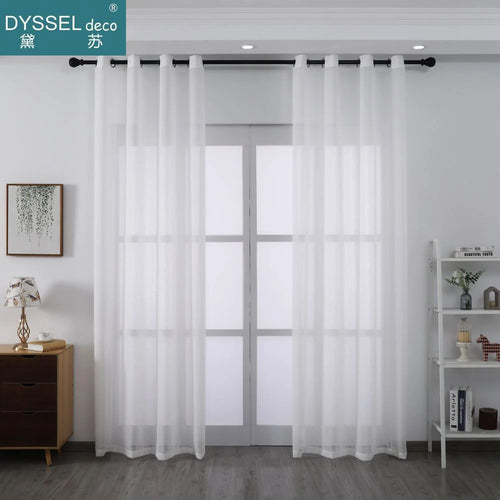 Voilage rayé style européen pour salon chambre cuisine
