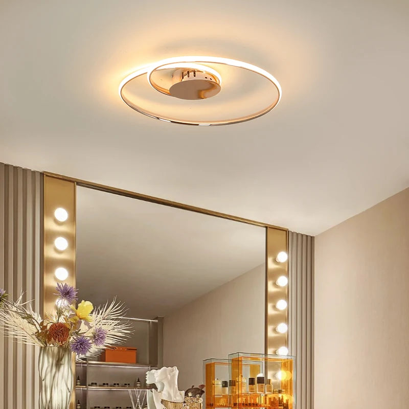 plafonnier led moderne pour décoration intérieure design élégant - vue 4 sur 10