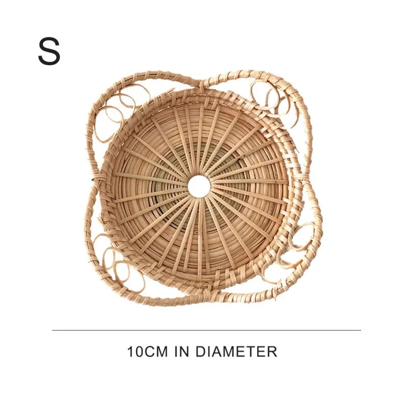 panier tissé à la main pour fruits et légumes rangement et pique-nique - vue 22 sur 29