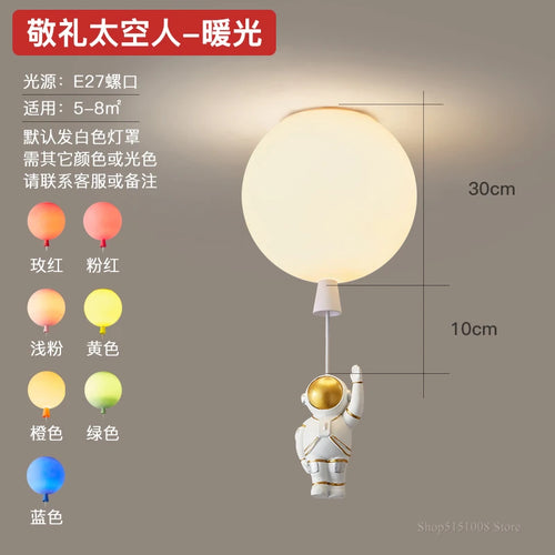 suspension nordique décorative pour chambre d'enfant design ludique - vue 12 sur 22