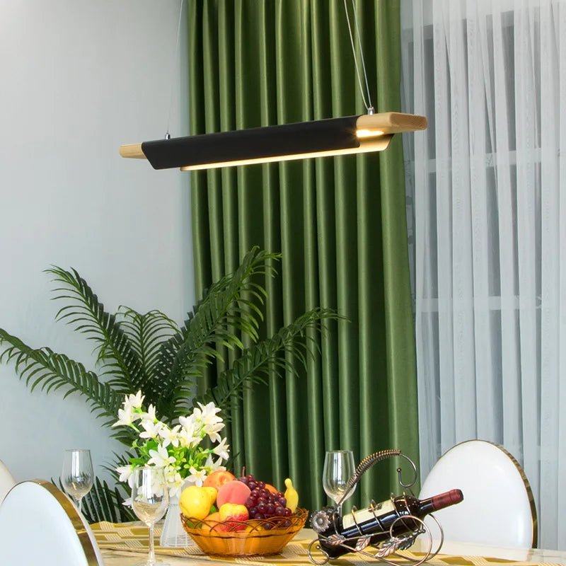 lustre led de luxe simple créatif pour café et exposition
