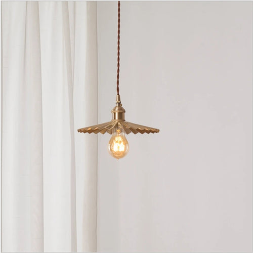 suspension design japonaise en laiton pour intérieur moderne - vue 4 sur 7