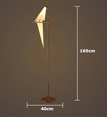 lampe postmoderne en fer acrylique pour amoureux des oiseaux - vue 16 sur 21