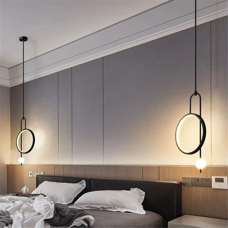 Suspension LED design nordique déco intérieur
