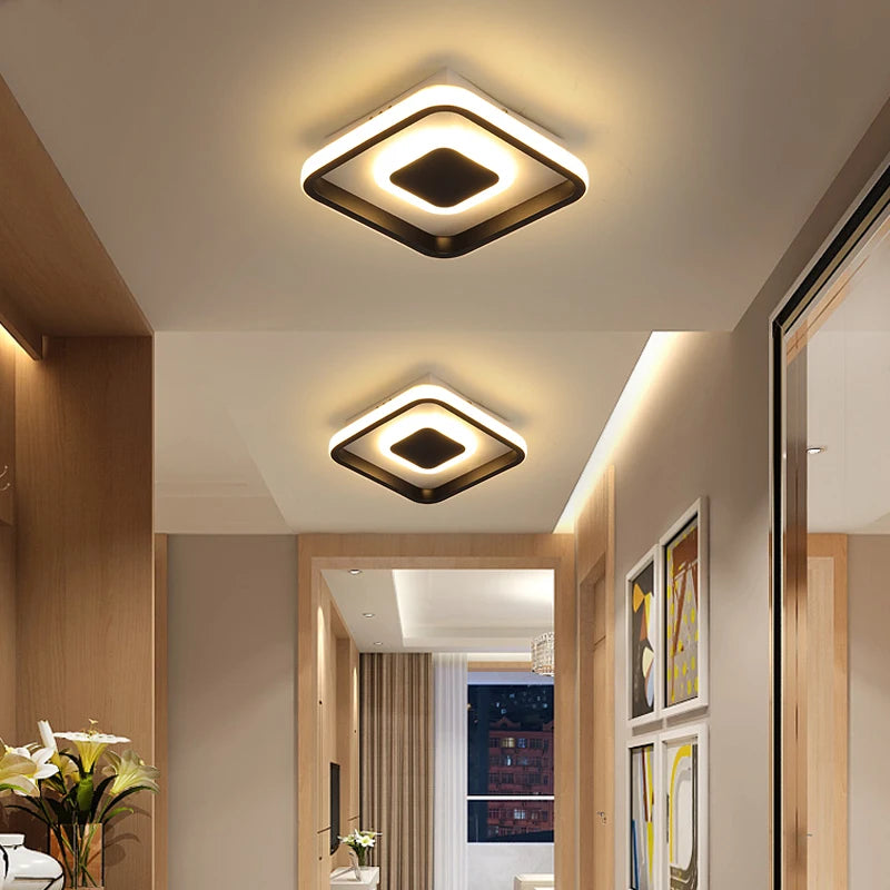 plafonnier led moderne pour intérieur nordique luminaire