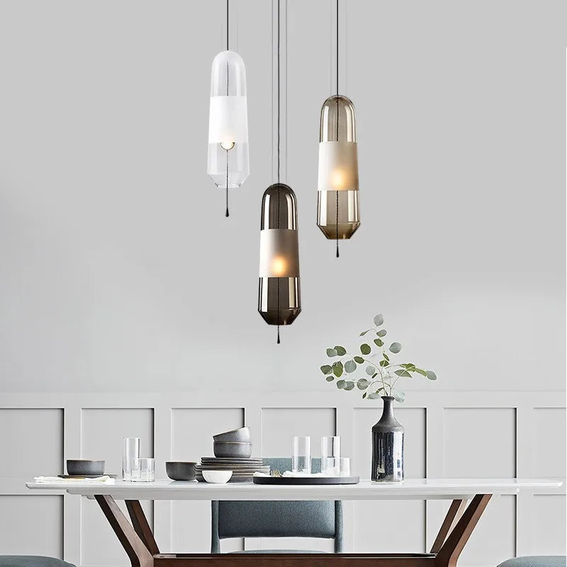 lustre nordique post-moderne unique pour hôtel et restaurant - vue 2 sur 9