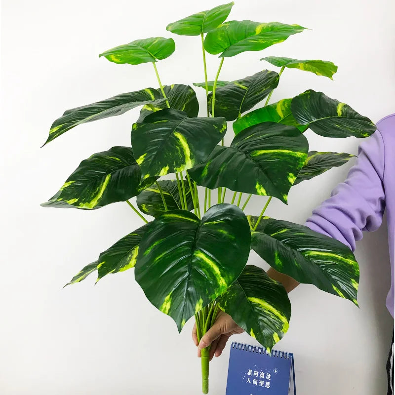 plantes tropicales artificielles monstera feuillage décoratif pour intérieur extérieur - vue 19 sur 21
