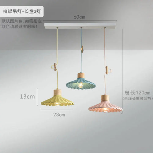 suspension simple moderne led en ciment nordique - vue 4 sur 16