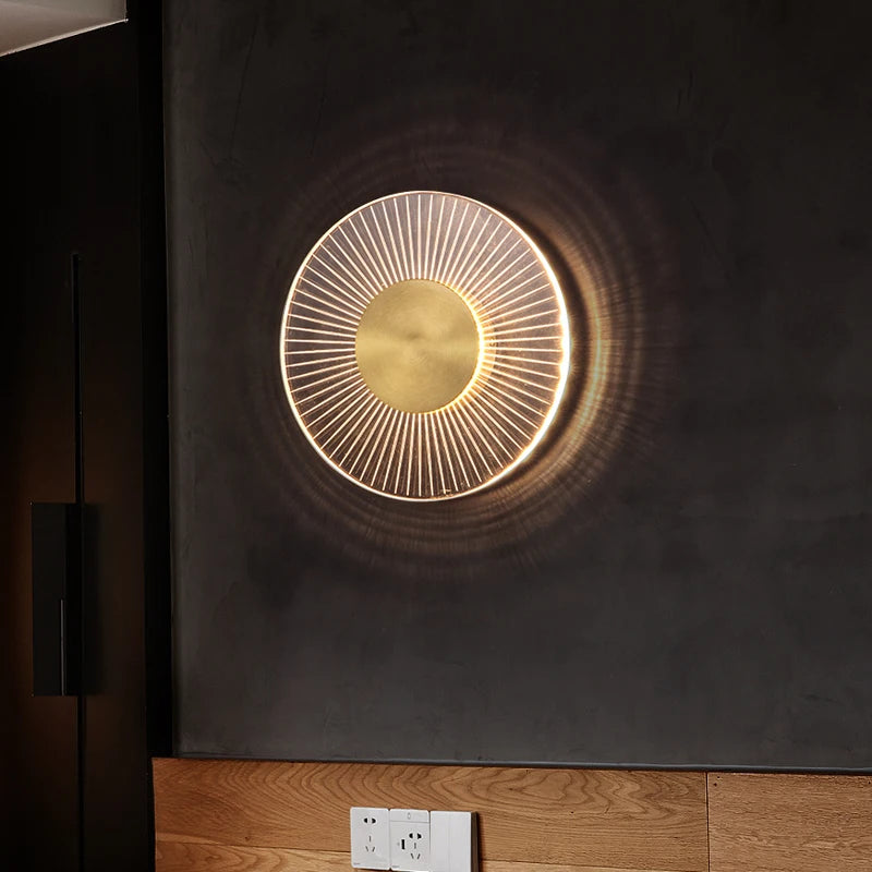 FKL – applique murale moderne en cuivre - vue 3 sur 7