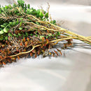 plantes artificielles en rotin d'eucalyptus pour décoration intérieure et extérieure