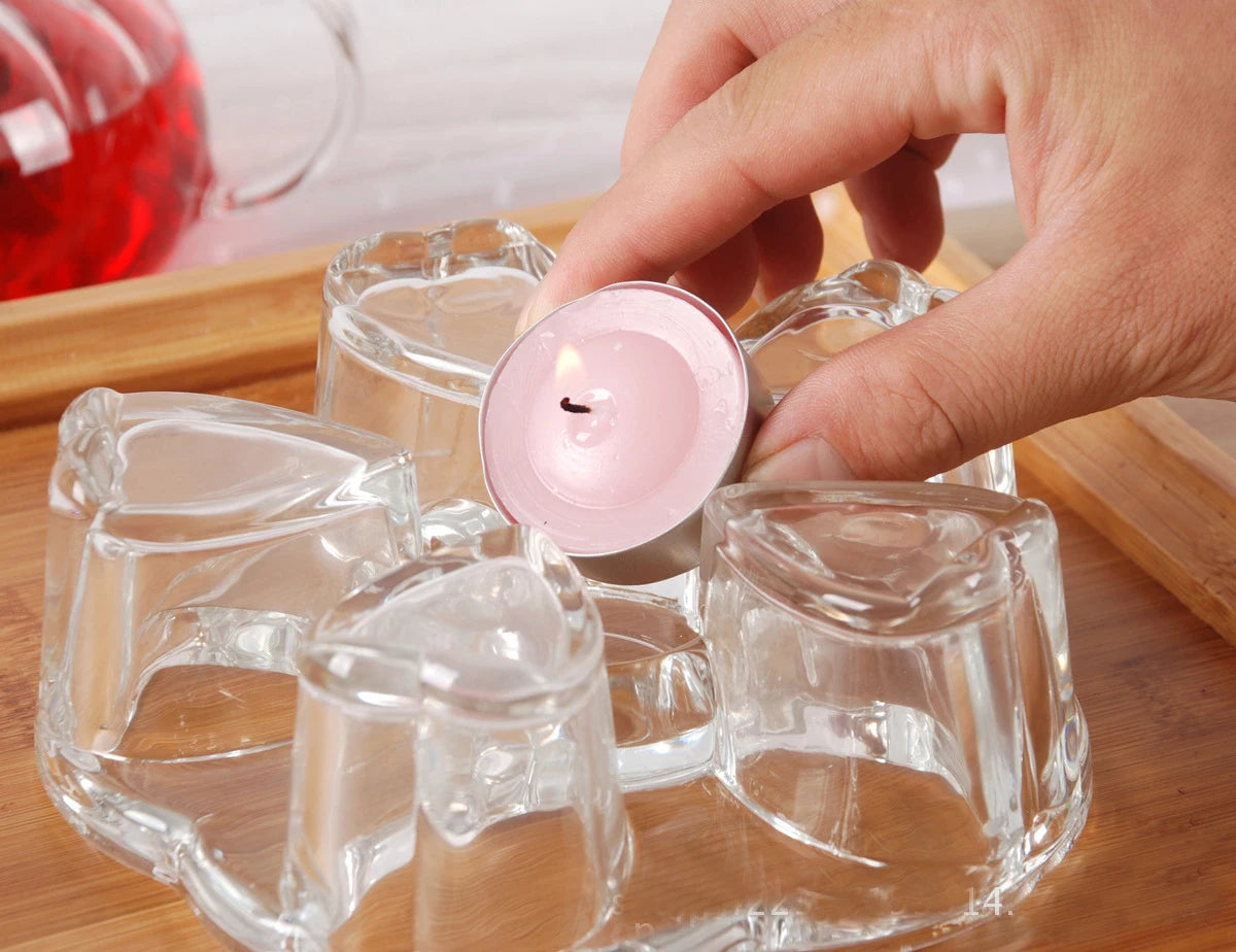 Service a the verre borosilicate infuseur double paroi - vue 6 sur 7