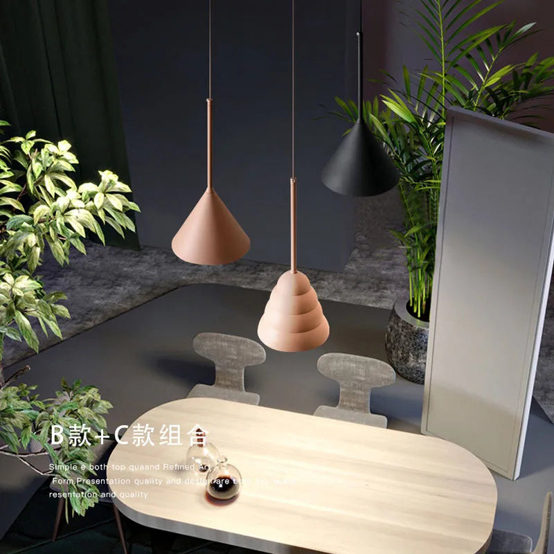 suspension nordique décorative pour éclairage créatif intérieur - vue 3 sur 14